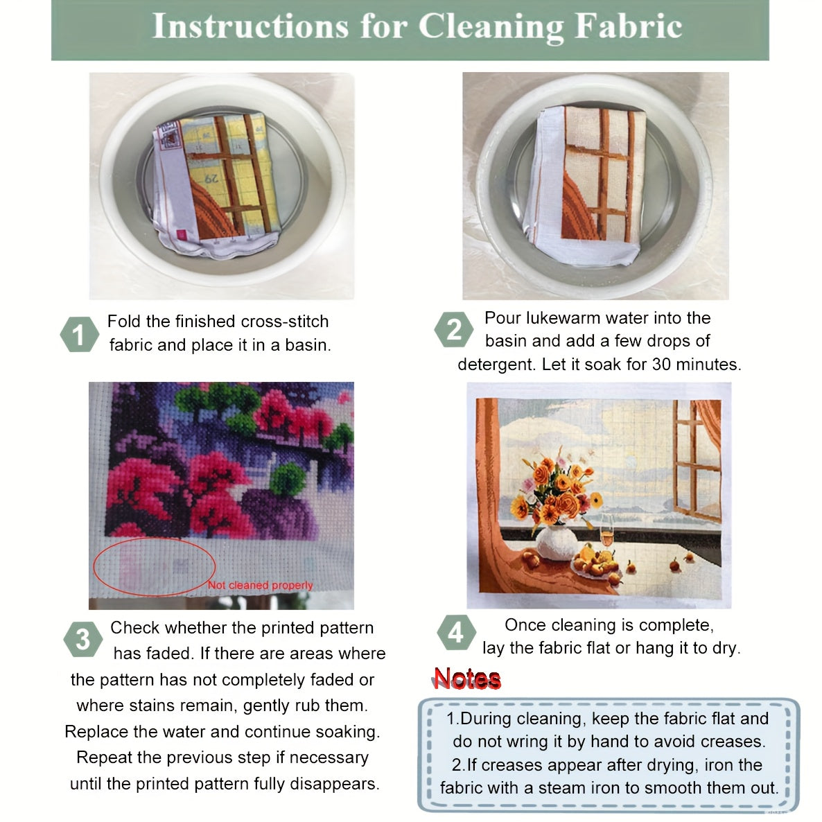 Puppy & Flower Cross-Stitch Kit | Beginner Embroidery Decor