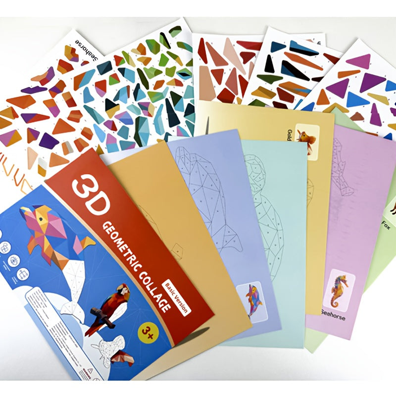 Sticker Puzzle Book | Educational Sticker Scenes (Ages 3+)