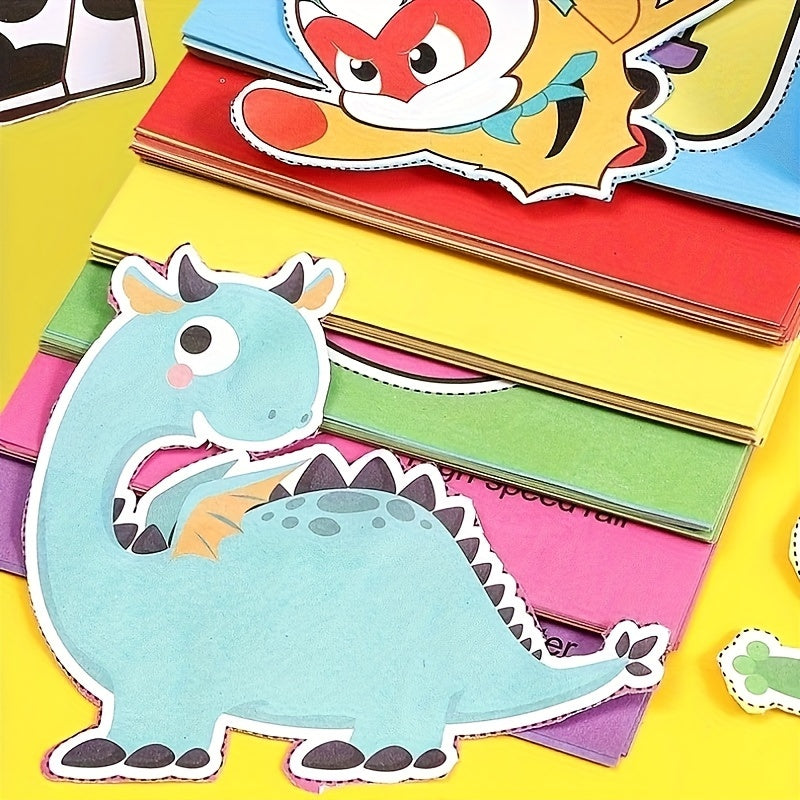 Paper Cutting Activity Kit | 96/120/240 Pages + Child-Safe Scissors