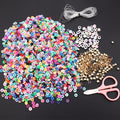 Soft Clay Beads Mega Set | 2000–4400pc DIY Jewelry Bead Kit