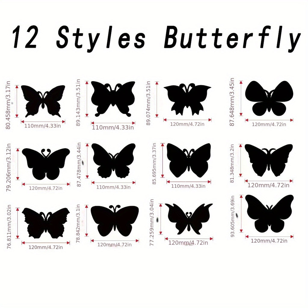 Rainbow Butterfly Scratch Art Set | DIY Color-Reveal Kit (Bamboo Stylus)