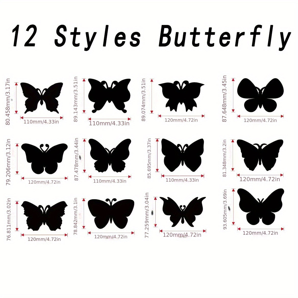 Rainbow Butterfly Scratch Art Set | DIY Color-Reveal Kit (Bamboo Stylus)