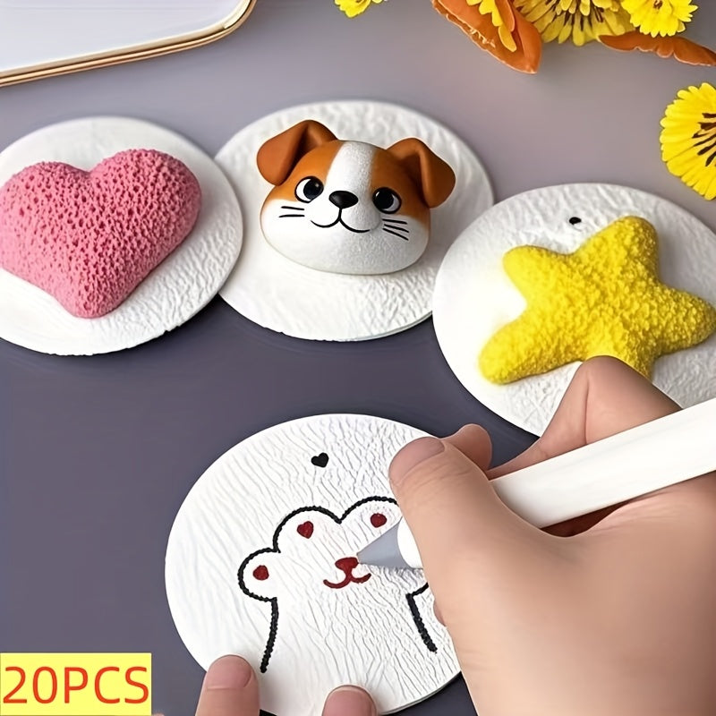 3D Foam Craft Sheets | 10–50pc Round Kids Craft Pack