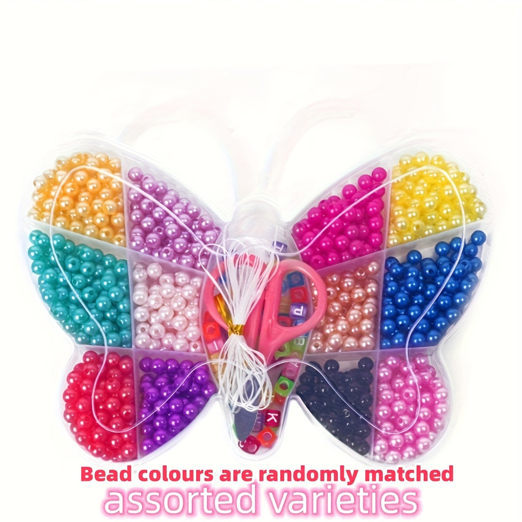 Colorful Pearl Bead Mix | ~720pc Animal/Fruit Shapes