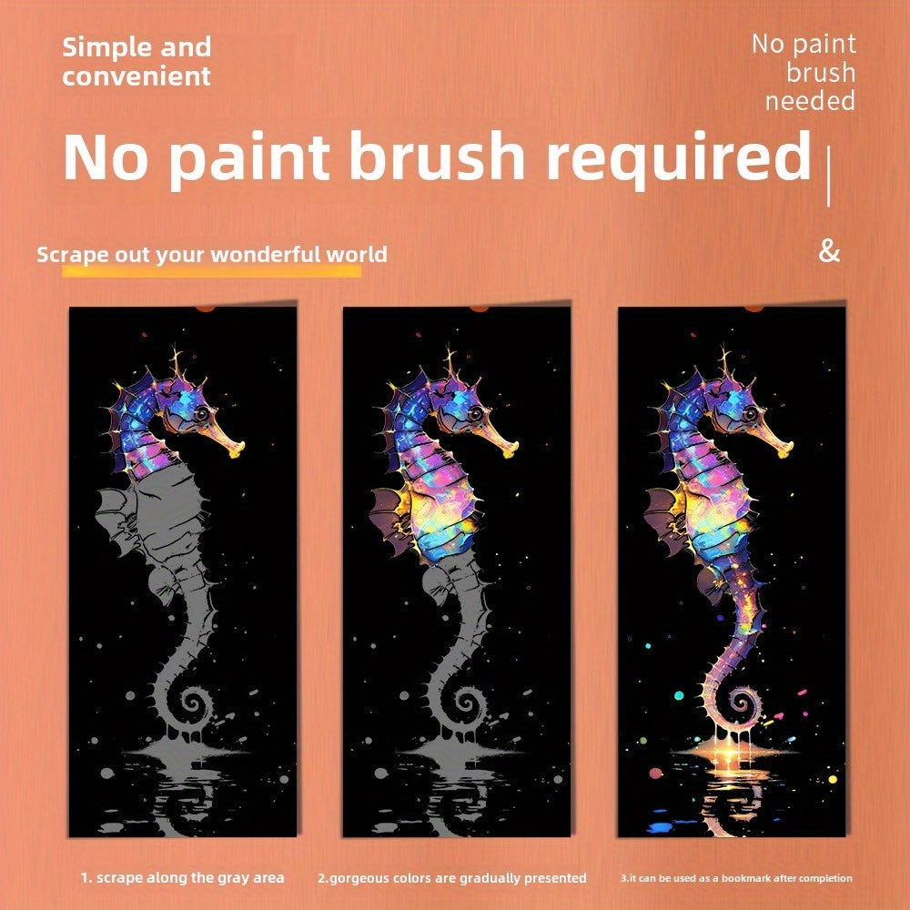 Animal Scratch Card Art Pack | 12pcs DIY Scratch-Off Cards