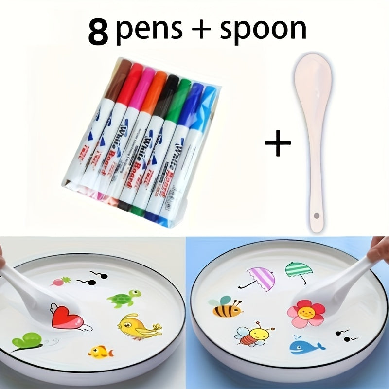 Magic Floating Ink Pens | 9pc Water-Draw Kit