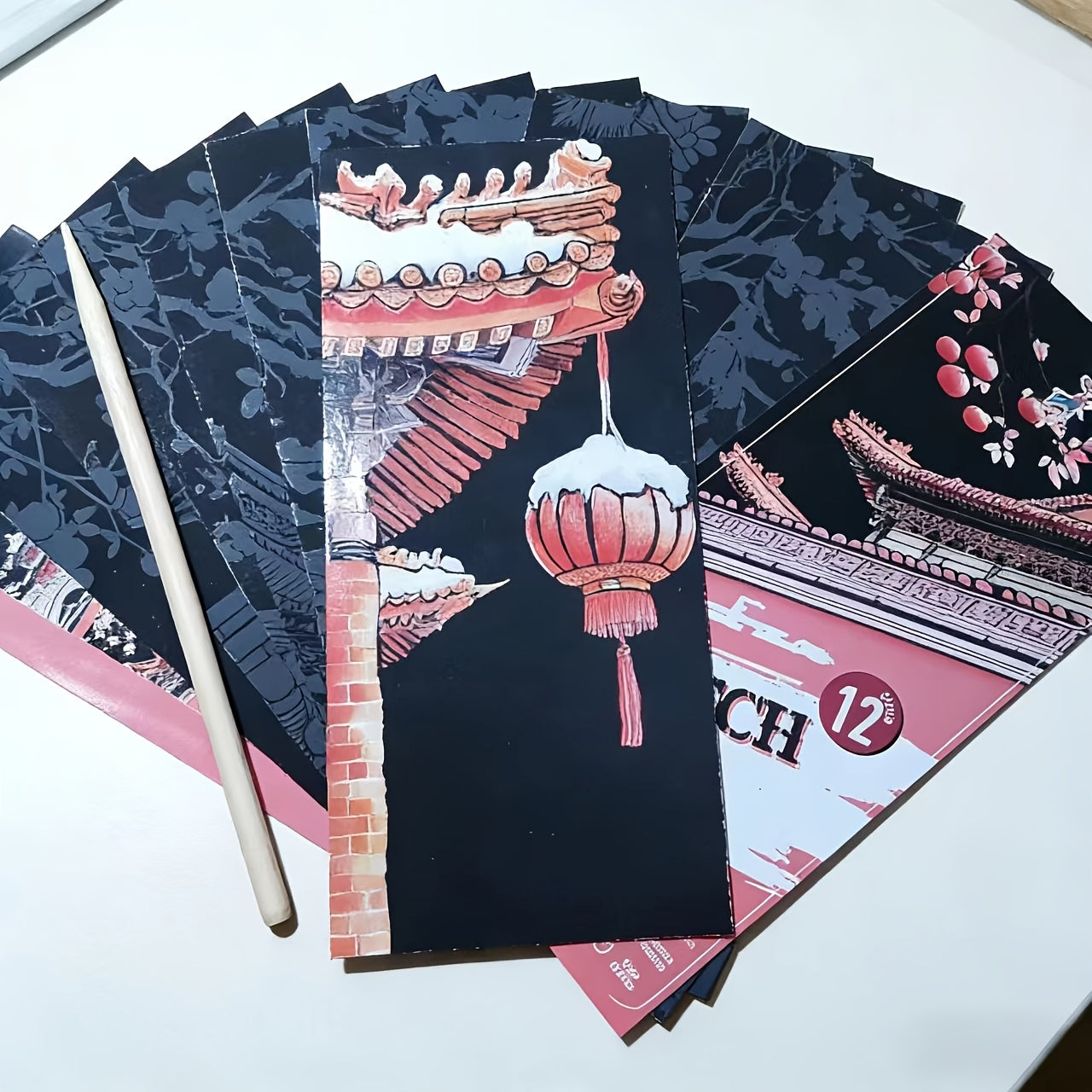 Animal Scratch Card Art Pack | 12pcs DIY Scratch-Off Cards