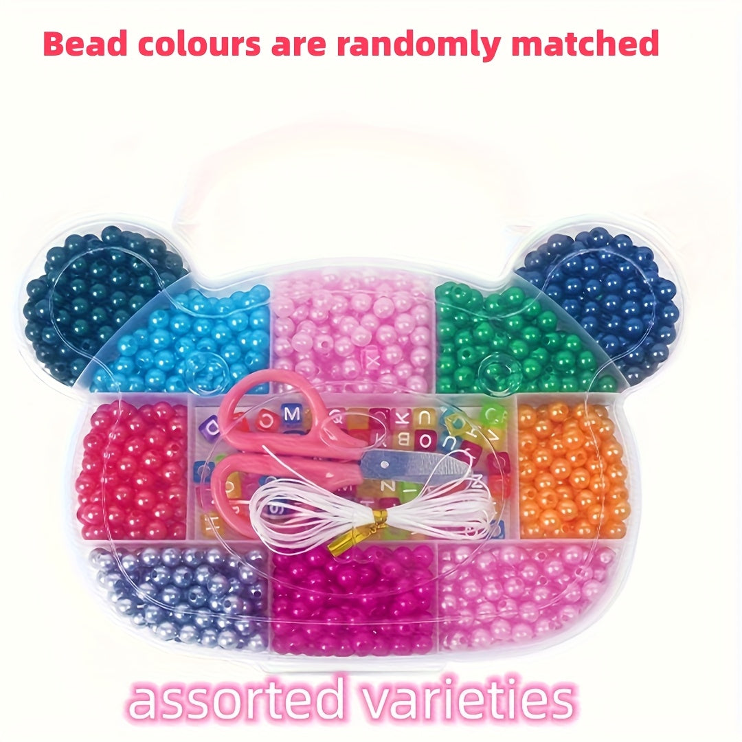 Colorful Pearl Bead Mix | ~720pc Animal/Fruit Shapes