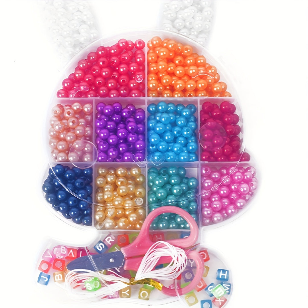Colorful Pearl Bead Mix | ~720pc Animal/Fruit Shapes