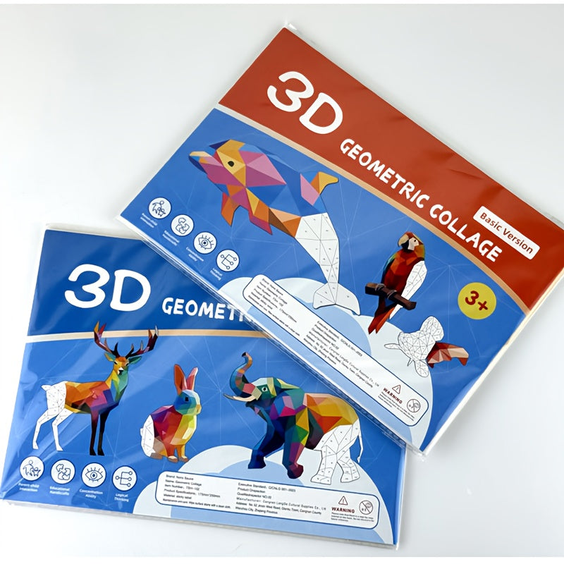 Sticker Puzzle Book | Educational Sticker Scenes (Ages 3+)