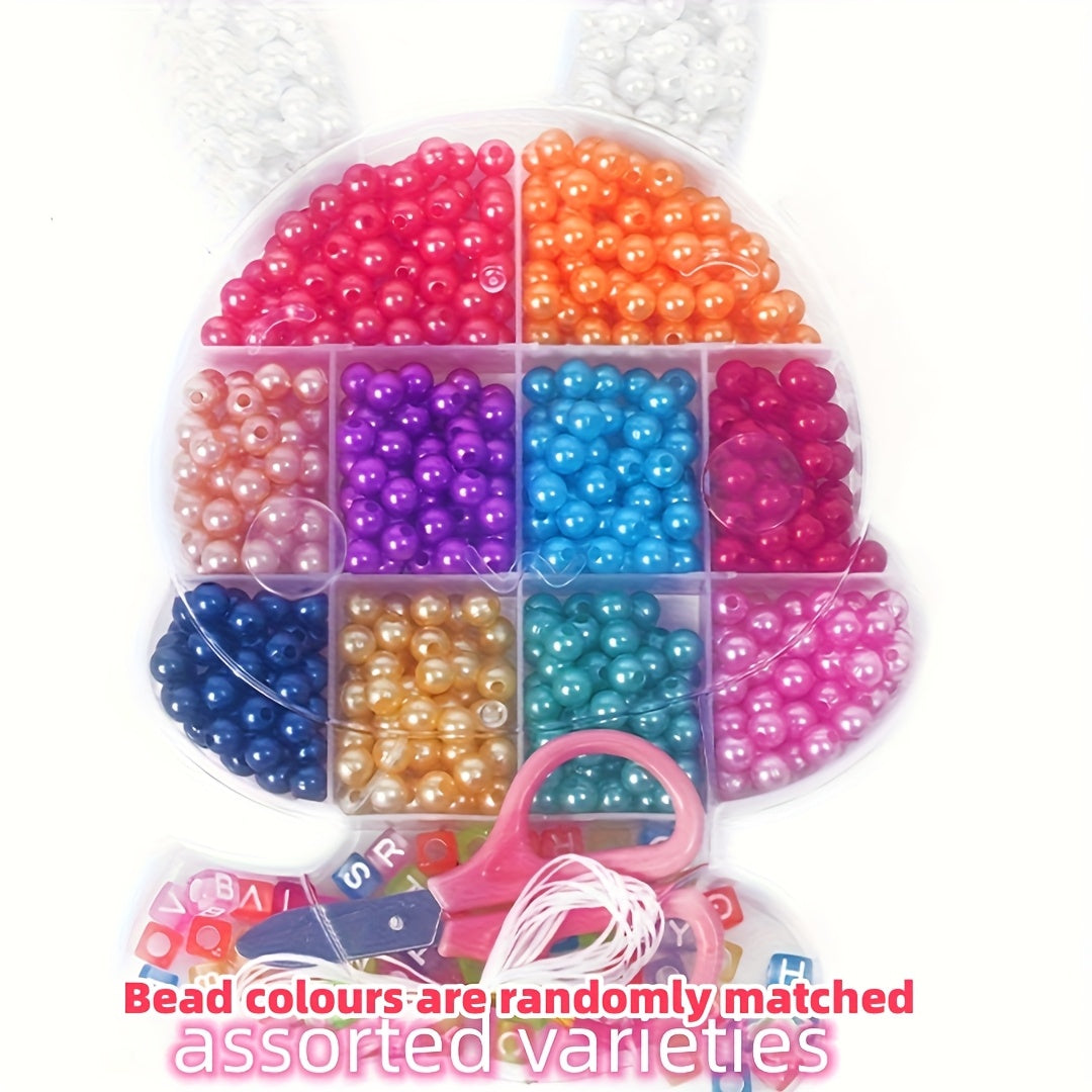 Colorful Pearl Bead Mix | ~720pc Animal/Fruit Shapes