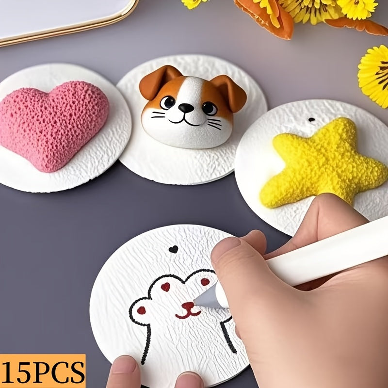 3D Foam Craft Sheets | 10–50pc Round Kids Craft Pack
