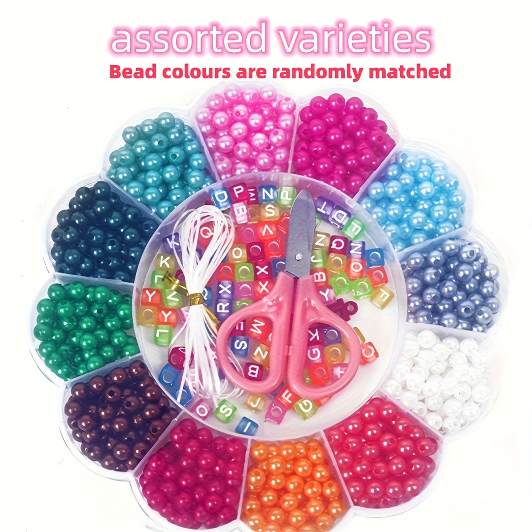 Colorful Pearl Bead Mix | ~720pc Animal/Fruit Shapes