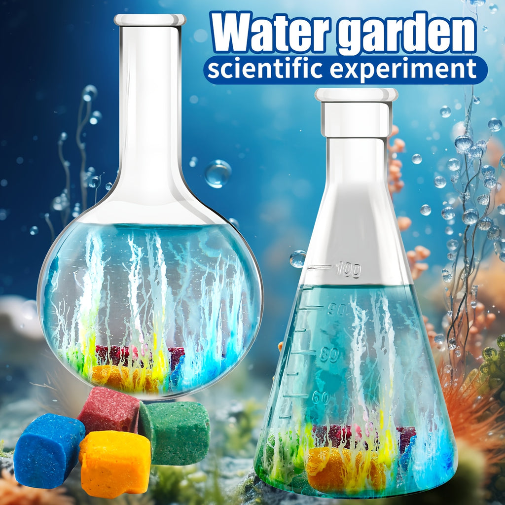 Underwater Magic Growth Stones | Water Garden Crystal Experiment Kit