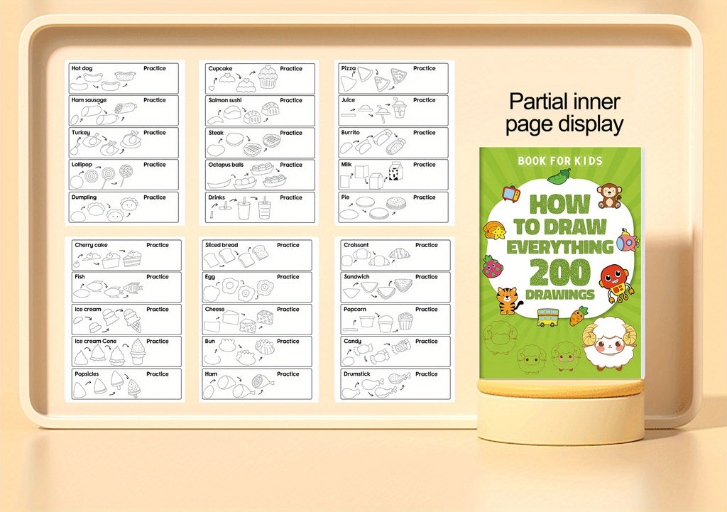 How to Draw Everything | 200-Step Kids Drawing Book