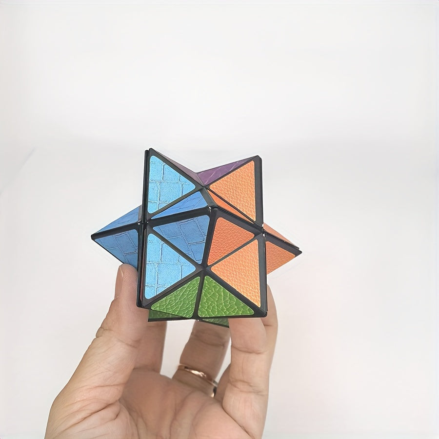 Infinity Magic Cube | Hexagon Flip Fidget (Mixed Colors, ABS)