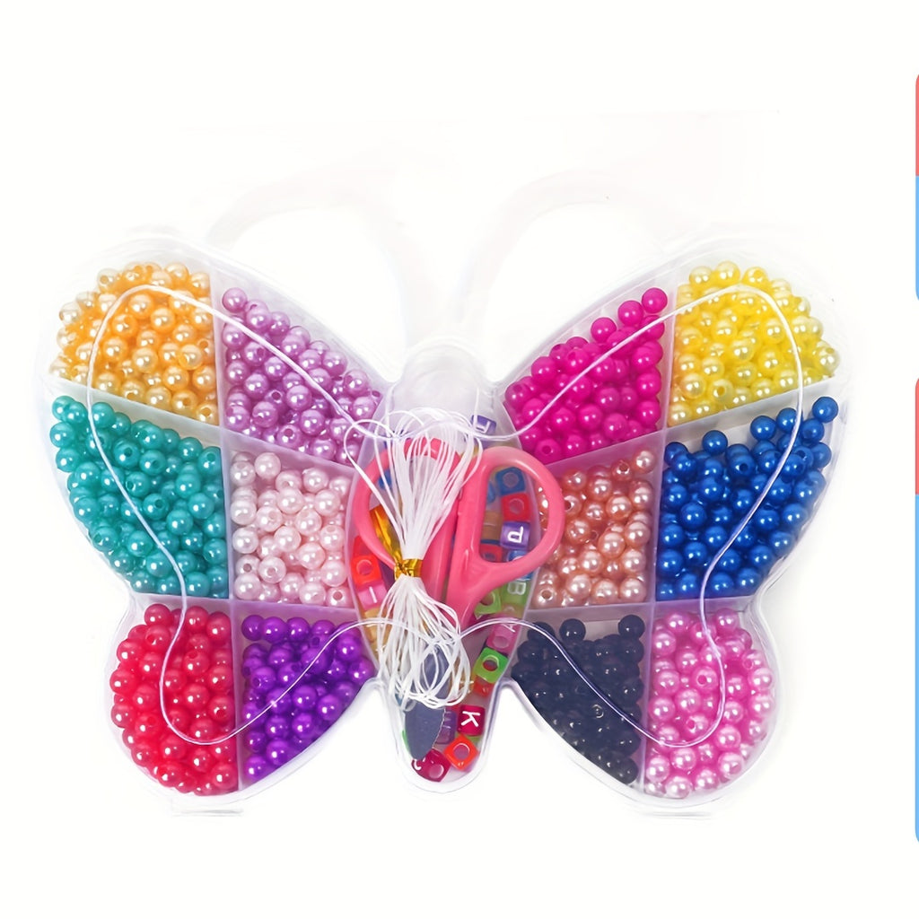 Colorful Pearl Bead Mix | ~720pc Animal/Fruit Shapes