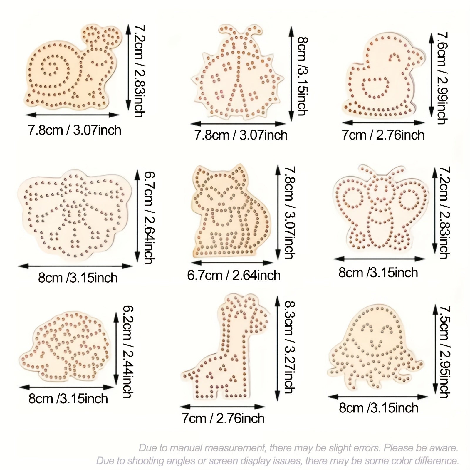 Wooden Animal Sewing Kit | 25pc Lacing Fine-Motor Set