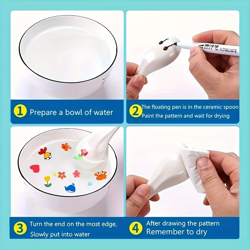 Magic Floating Ink Pens | 9pc Water-Draw Kit