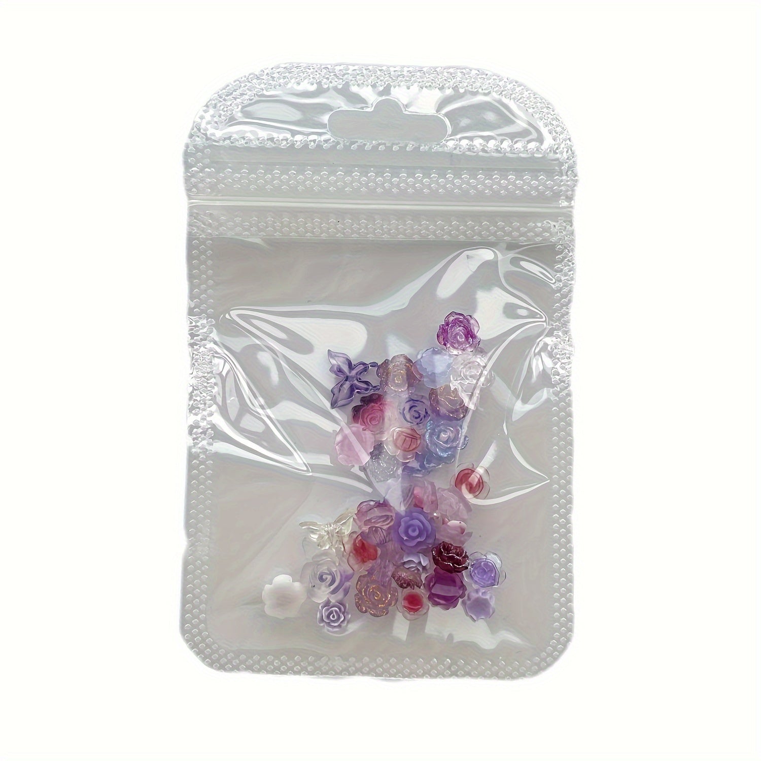 Resin Charms Mix | 35/100pcs Floral & Butterfly Craft Embellishments