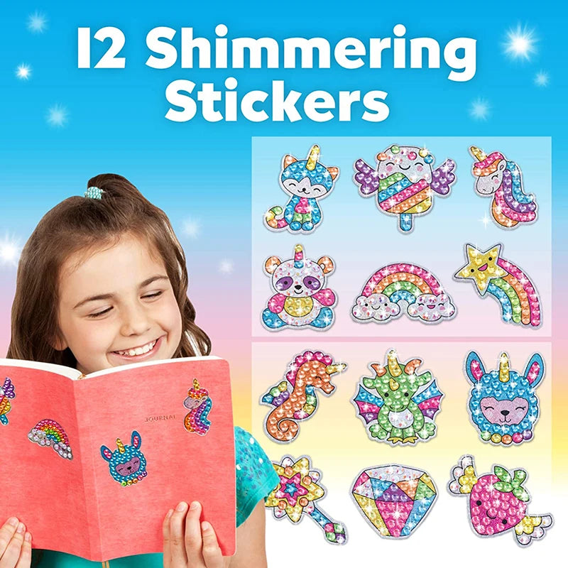 Premium Kids Diamond Painting Kit - DIY Gem Art Craft Set, Ages 6+