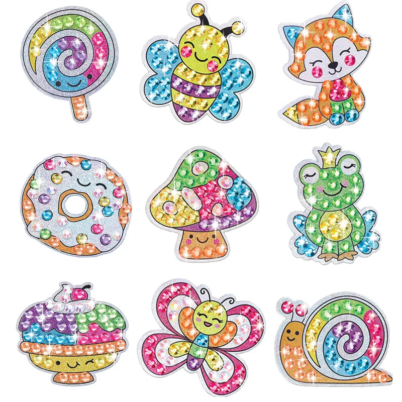 Premium Kids Diamond Painting Kit - DIY Gem Art Craft Set, Ages 6+