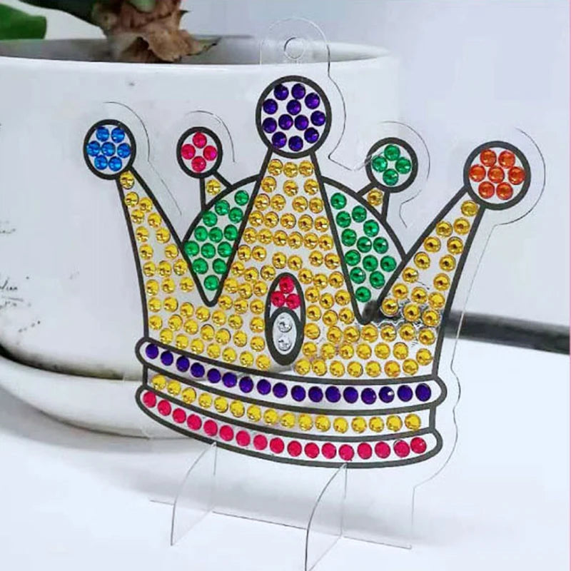 Premium Kids Diamond Painting Kit - DIY Gem Art Craft Set, Ages 6+