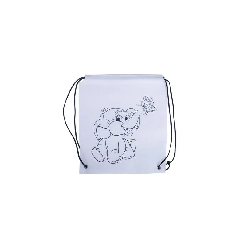 Premium Freely Graffiti Drawstring Bag Kids DIY Color Filling Drawing Toys Carto