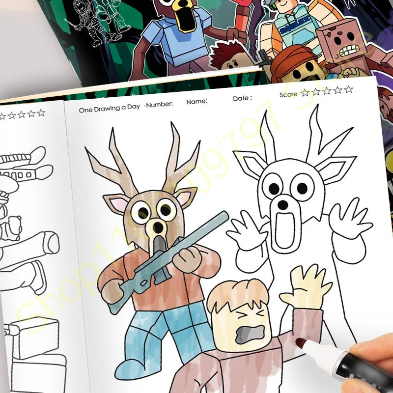 Premium 99 Nights in the Forest Coloring Book - Deer & Woodland Scenes for Adult