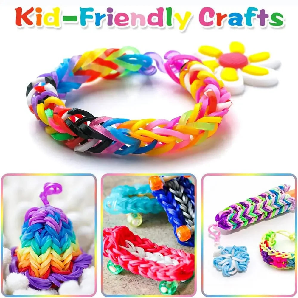 Premium 600 High Elastic Candy Color Loom Rubber Band DIY Knitted Bracelet Neckl