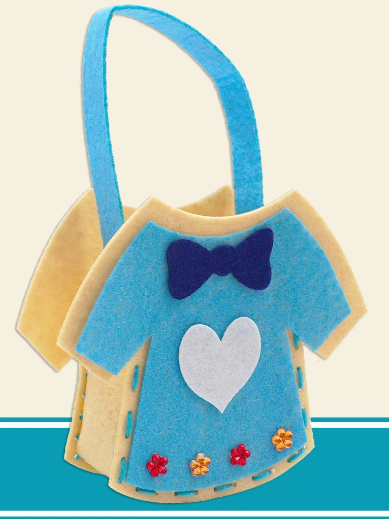 Premium DIY Bag Making Kit - Kids Sewing Craft Set, Ages 3+ (Creative Play)