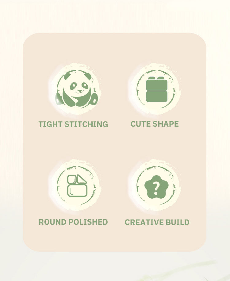 Premium Mini Panda Building Block Kit (DIY Model)