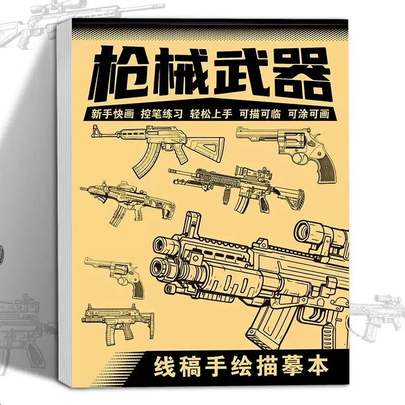 Premium Anime Line Art Drawing Book for Beginners - 48 Tracing Pages, Ages 6+
