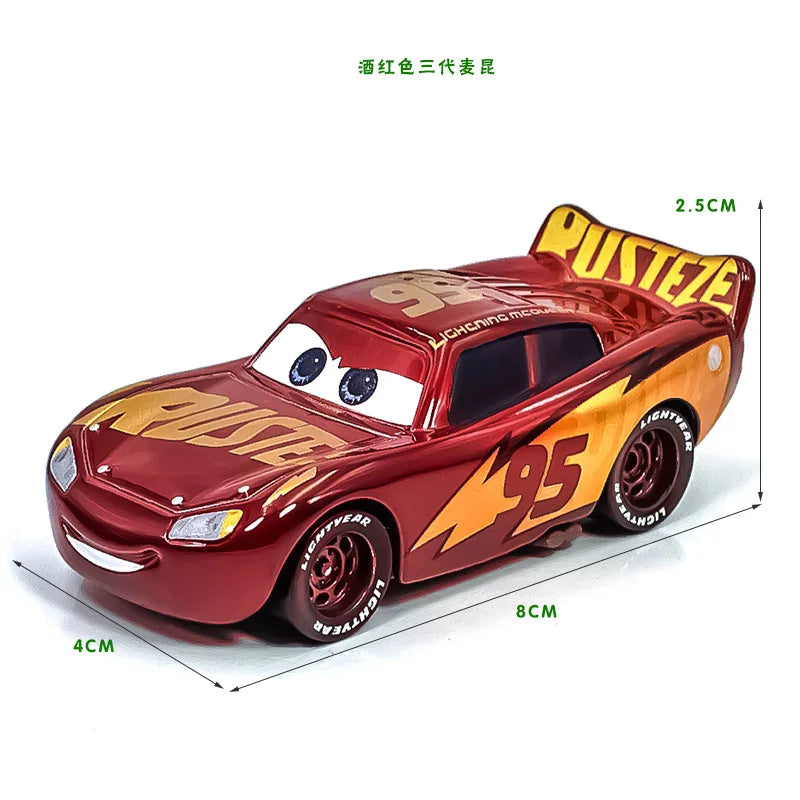 Premium Disney Pixar Cars Diecast Truck Set - Lightning McQueen & Friends, Ages