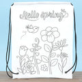 Premium Children Handmade DIY Environmental Protection Graffiti Non-woven Bags