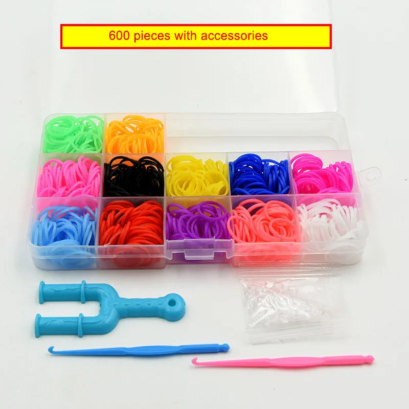 Premium DIY Beaded Bracelet Making Kit - Kids Craft Set, Ages 3+ (Creative Play)