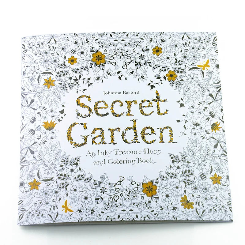 Premium 24 Pages Coloring Book for Children Adult Relieve Stress Kill Time DIY P