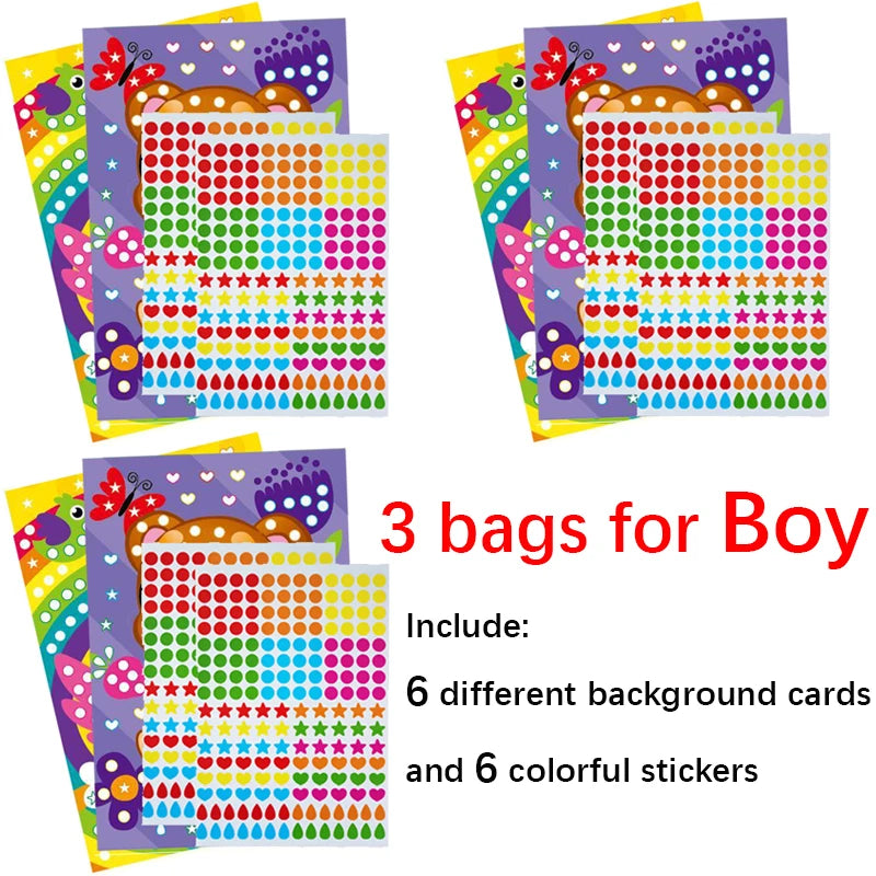 Premium Kids Diamond Painting Kit - DIY Gem Art Craft Set for Kids, Ages 3+