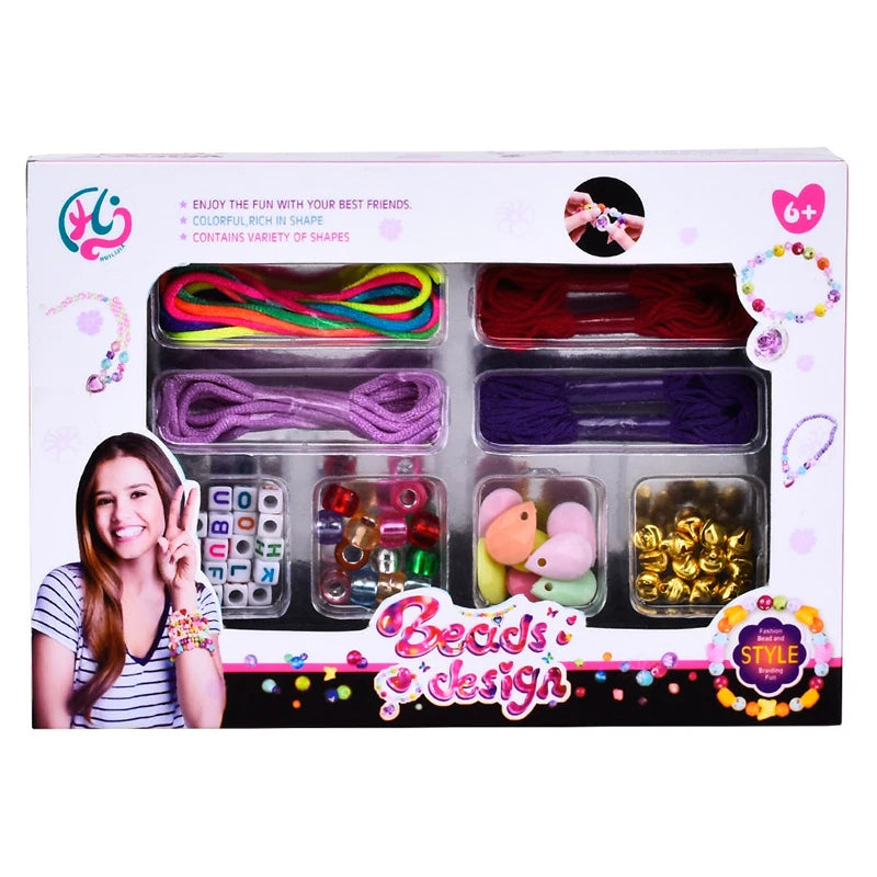 Premium DIY Pop Beads Bracelet Making Kit - Kids Craft Set, Ages 3+, Animal Them