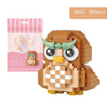 Premium Cute Animal Building Blocks DIY Cartoon Puppy Pet Cat Assembling Bricks