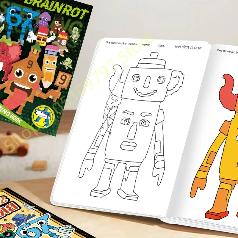 Premium 67-Piece Kids Coloring & Drawing Book Set - Activity Pack, Ages 6+