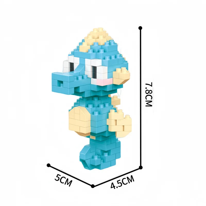 Premium KNEW BUILT Clownfish Whale Seahorse Shark Oceanic Micro Mini Building Bl