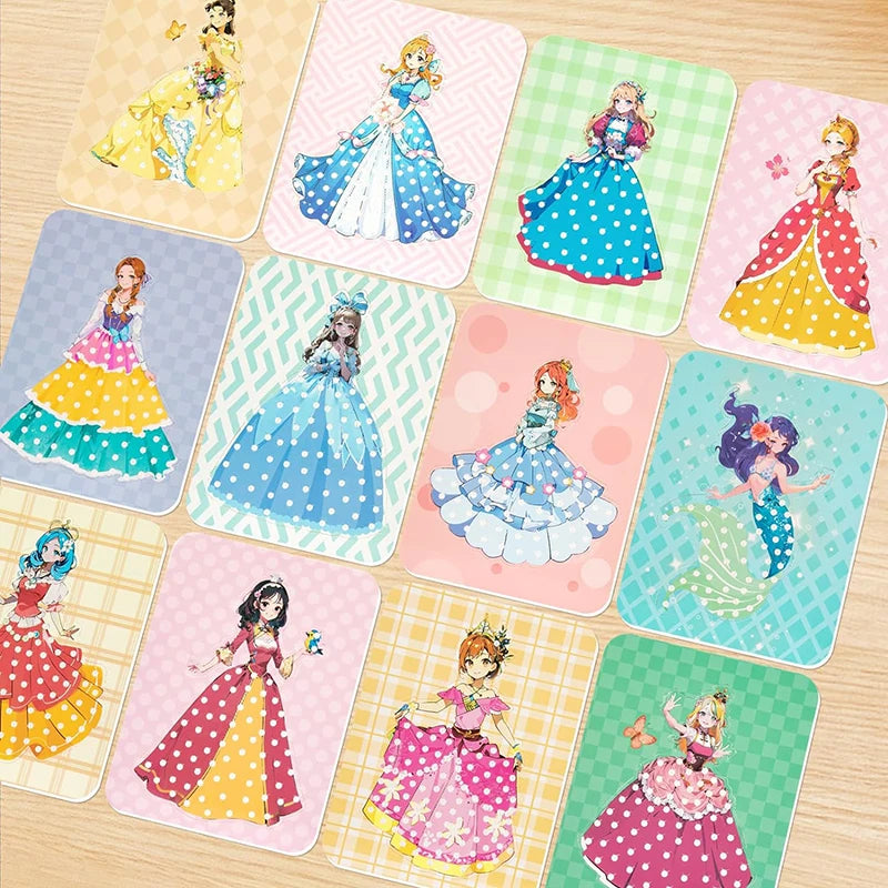 Premium Princess Poke Art Puzzle Board Set - DIY Craft Kit with Pens, Ages 3+