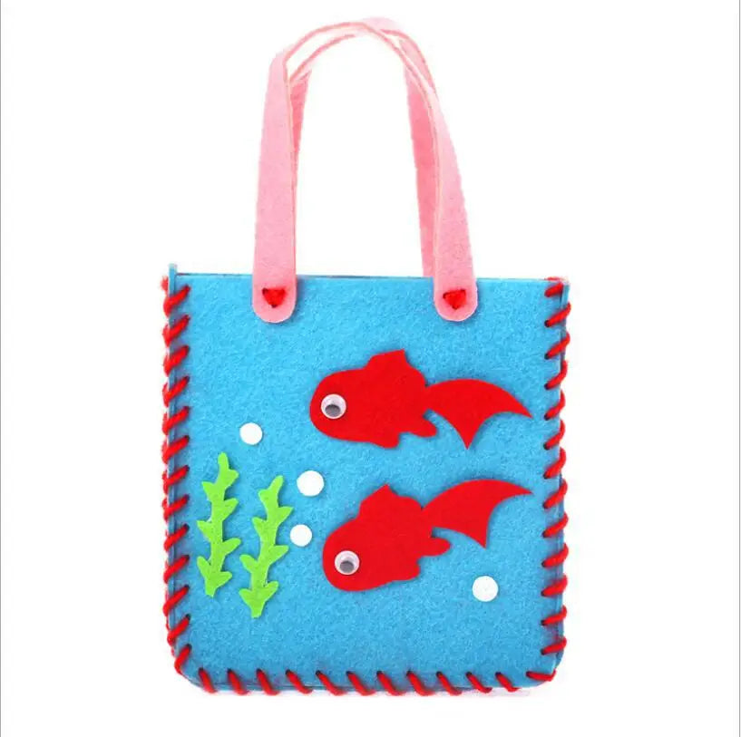 Premium DIY Bag Making Kit - Kids Sewing Craft Set, Ages 3+ (Creative Play)