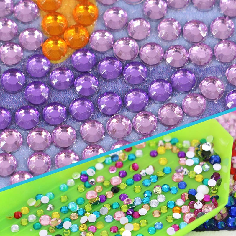 DIY Diamond Art Dot Painting Kit for Kids (Animals)