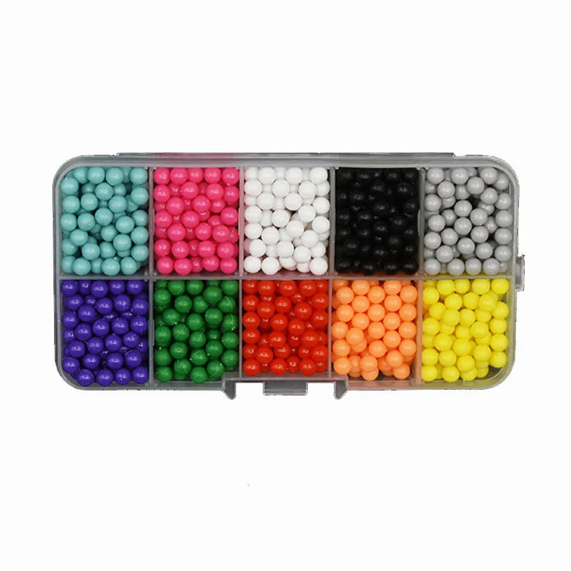 1000 Pcs/box DIY Water Spray Magic Beads Handmade Toy Set Children's Color