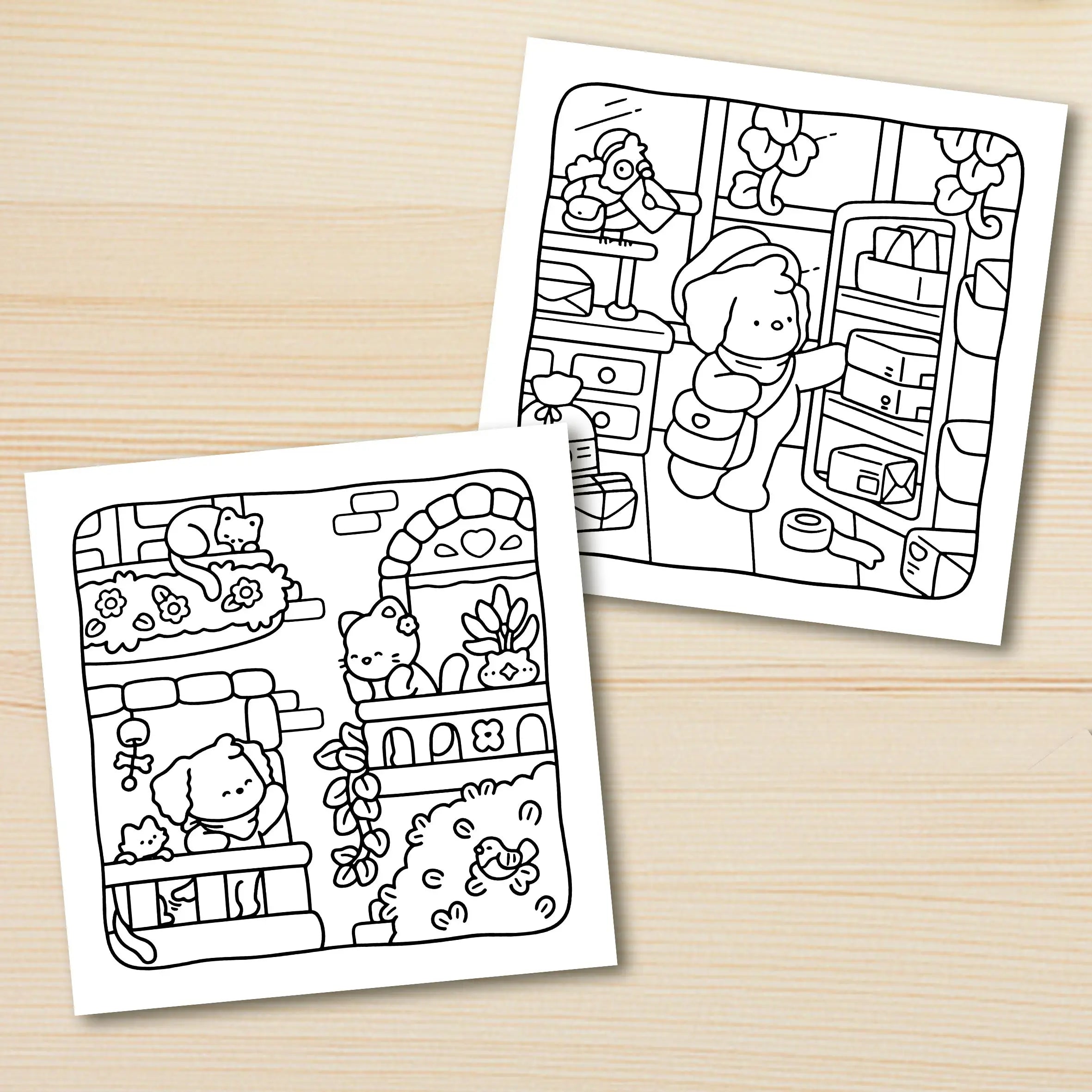 Premium Bold & Easy Patterns Coloring Book for Adults - Calm Days Edition