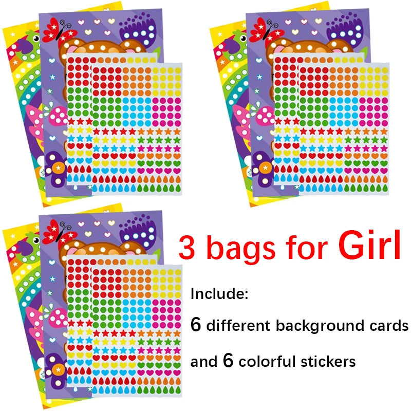 Premium Kids Diamond Painting Kit - DIY Gem Art Craft Set for Kids, Ages 3+
