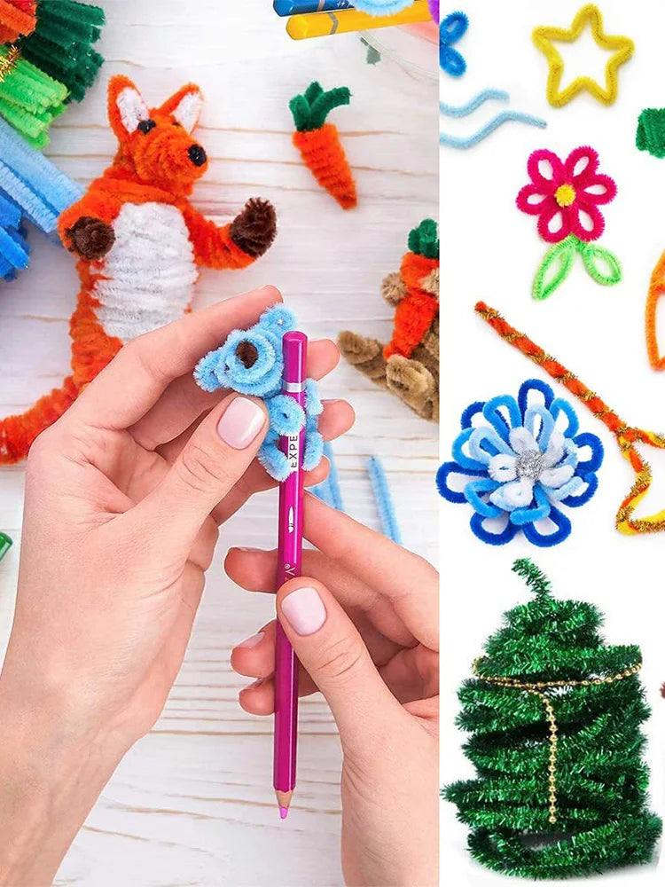 Premium Colorful Craft Kit for Kids DIY Toys Puzzle Handicraft Toys Variety Craf