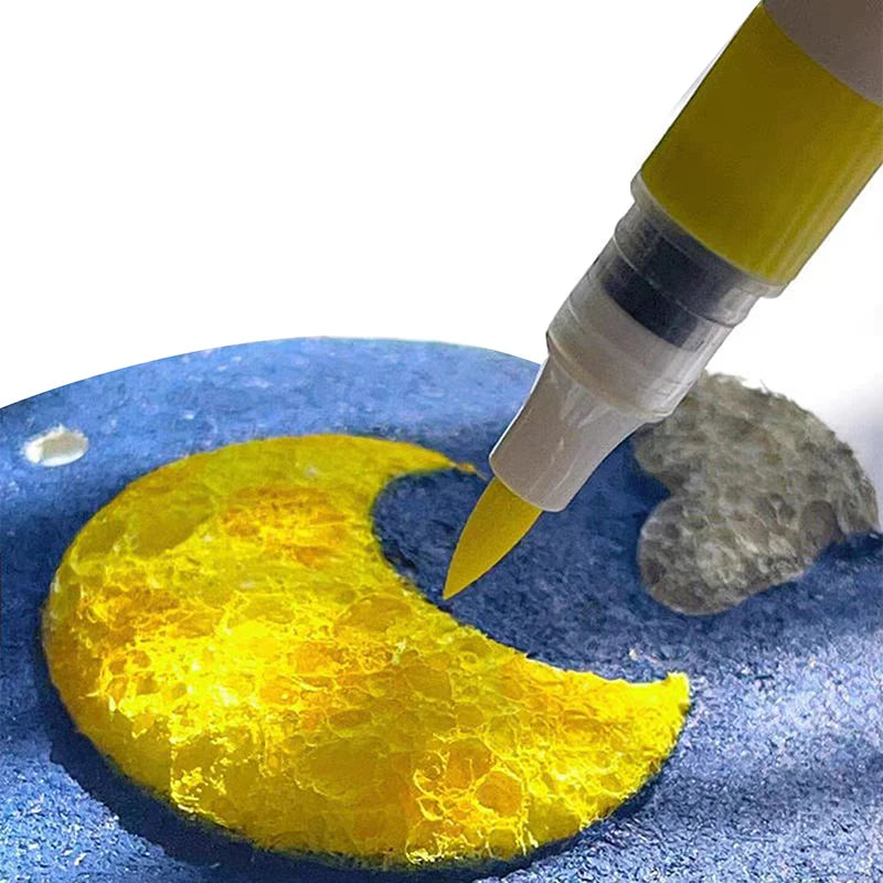 10pcs Magic 3D Art Drawing Paper Foam Texture Painting Paper Puffy Textu